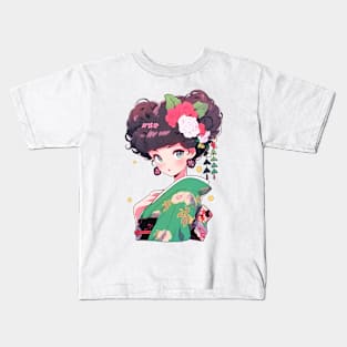 The Cute Geisha Kids T-Shirt